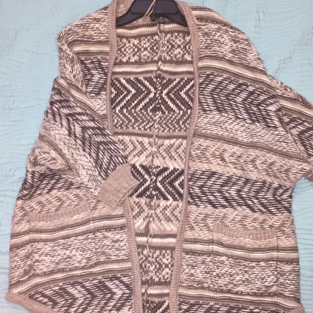 XS American Eagle cocoon sweater